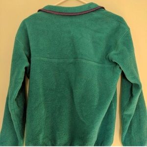 Teal Patagonia with purple trim